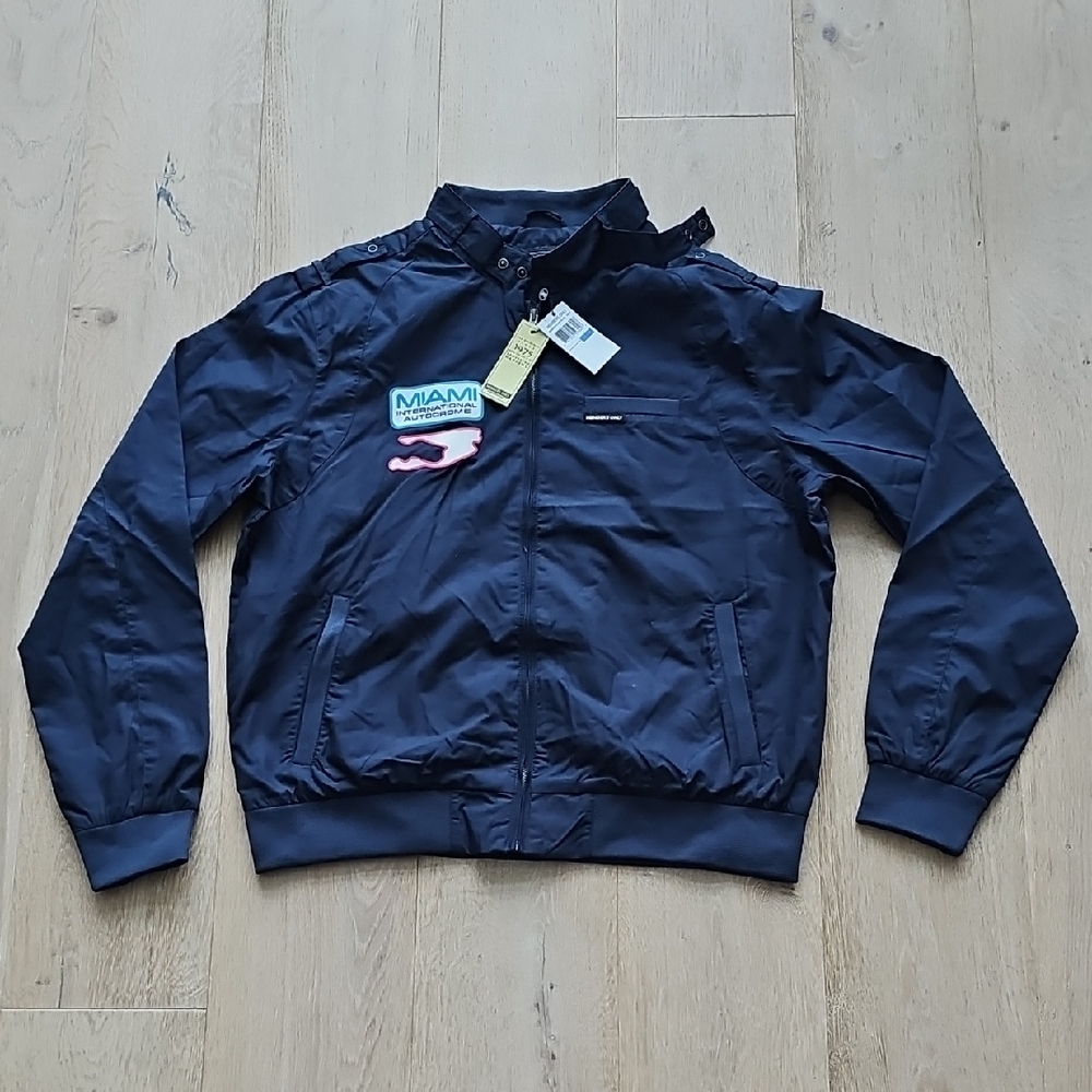 NWT Formula 1 Miami Exclusive Sapphire Reserve Bomber Jacket Varsity Style